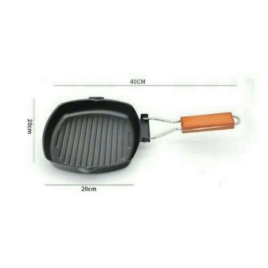 PANGGANGAN ANTI LENGKET GRILL PAN 20CM