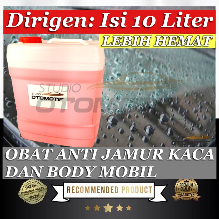 OBAT CAIRAN PENGHILANG JAMUR KACA BODY MOBIL MOTOR HP 10 LITER