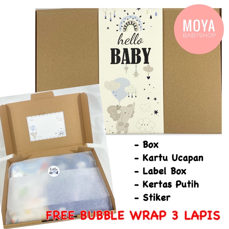 

Tambahan Box Hampers khusus pembelian di Moya Baby Shop