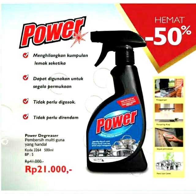 My Way Power Hitam