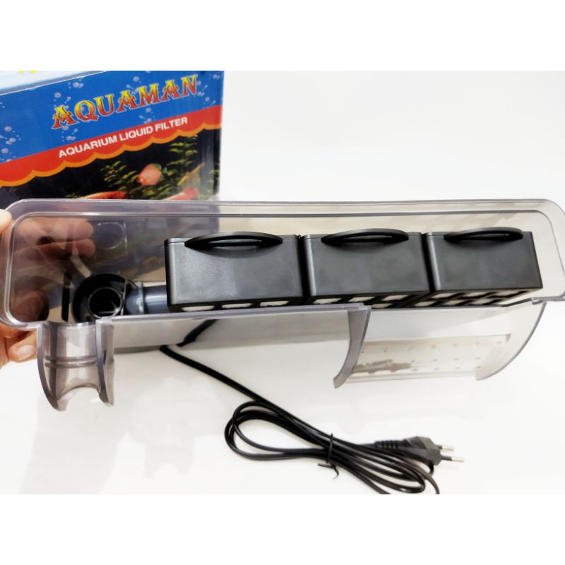 Pompa aquarium filter gantung hanging filter AQUAMAN WP HF 805