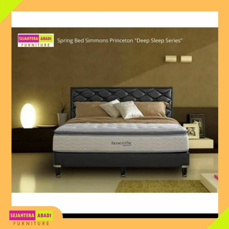 Simmons springbed USA pocket latex pillowtop Type Princeton (Mattras Only)