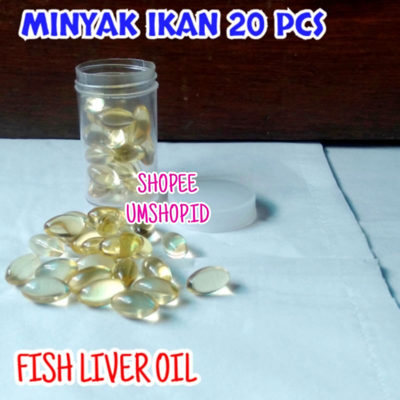 Minyak Ikan Fish Liver Oil Vitamin Bulu Kucing Nafsu Makan