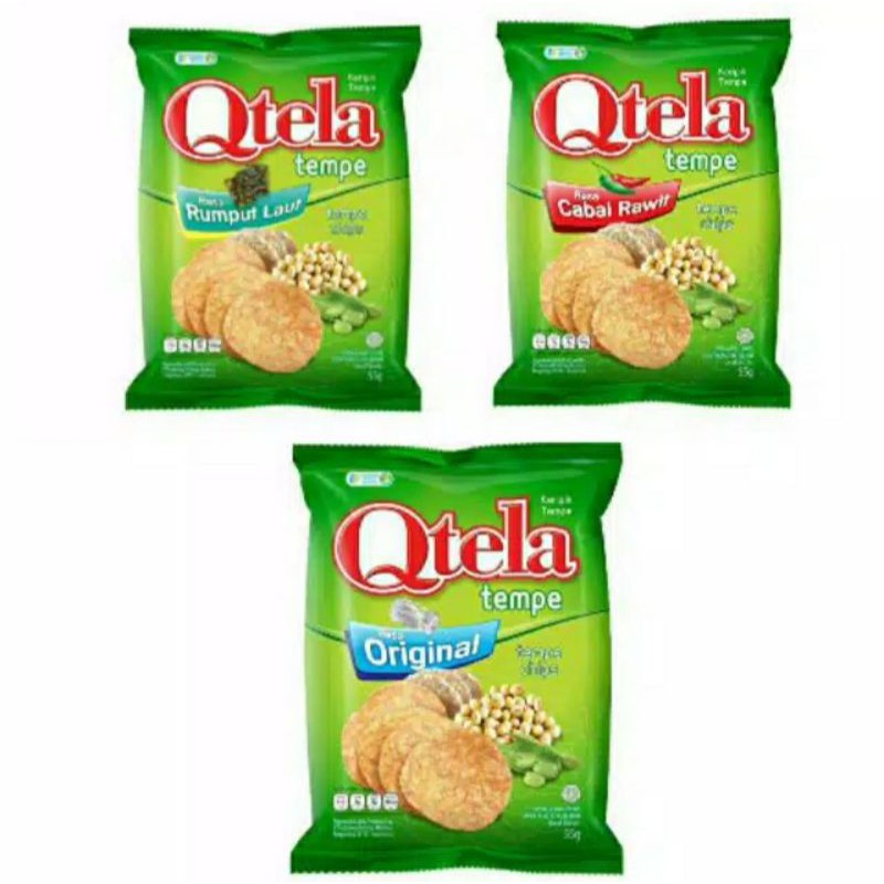 

Qtela Kripik Tempe 60 gr
