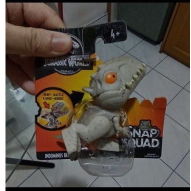 indominus rex / snap squad / wave 1 / jurassic world / dinosaurus