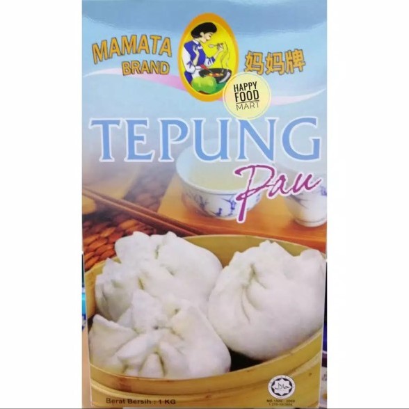 

[DISKON] TEPUNG PAO BULKY 1KG/TEPUNG PAU MAMATA 1KG/ TEPUNG PAU/ TEPUNG PAO