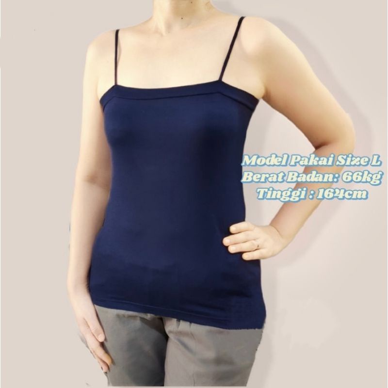 Tanktop Square Premium / Tank Top Tali Wanita