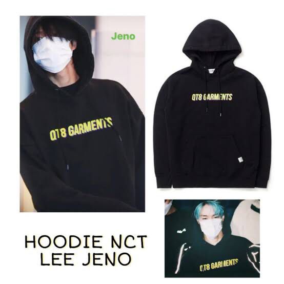 COD HOODIE NCT JENO QT8 GARMENTS JAKET JUMPER KPOP PREMIUM UNISEX