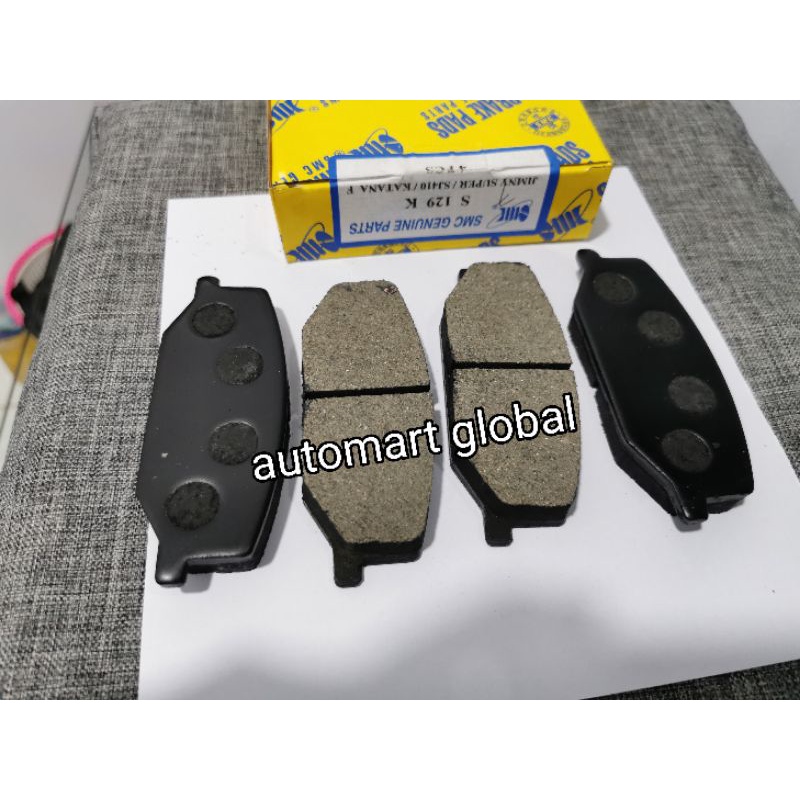 brake pad kampas rem depan suzuki katana sj410 set 4pc