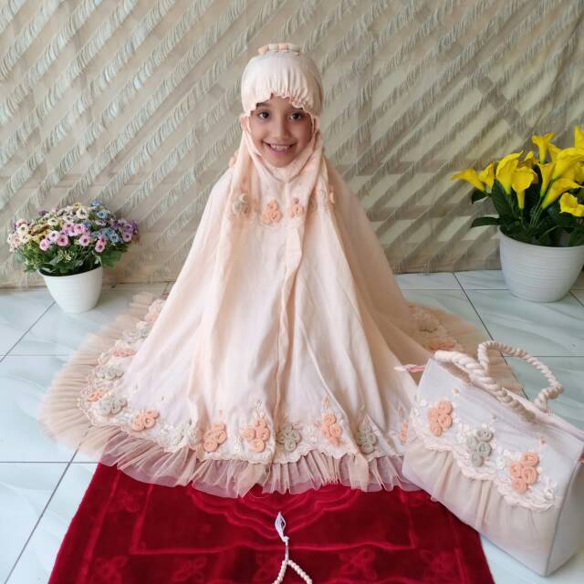 Mukena anak  cantik