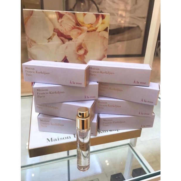 Maison Francis Kurkdjian paris A la rose