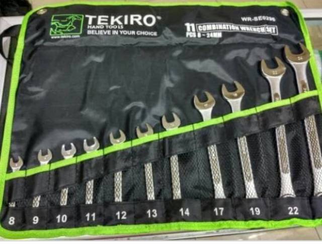 TEKIRO Kunci Ring Pas Set 11 PCS