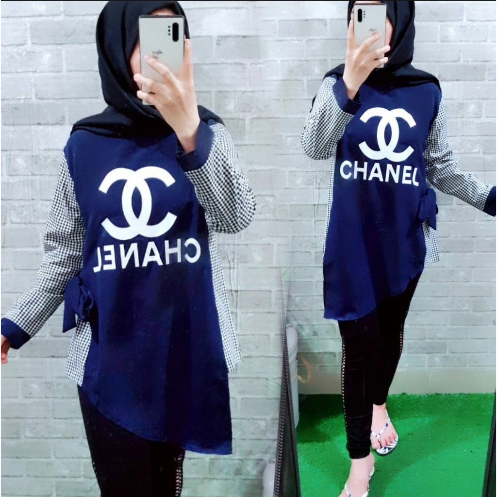 *[MCFK] Tunik Wanita / Atasan Baju Tunik Panjang / Tunik / Tunik Dewasa Printing / Tunik Motif