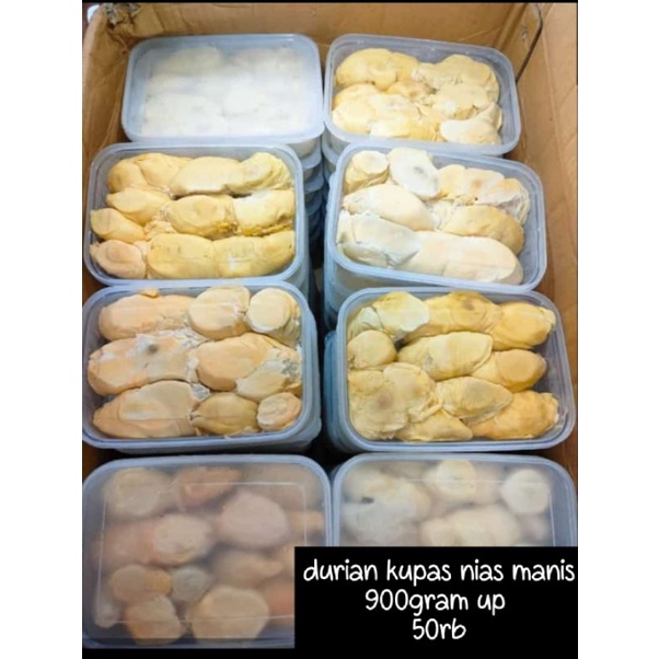 

DURIAN KUPAS NIAS 900GRAM UP