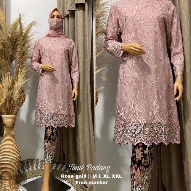 KEBAYA TUNIK PADANG /SATU SET ROK DAN KEBAYA