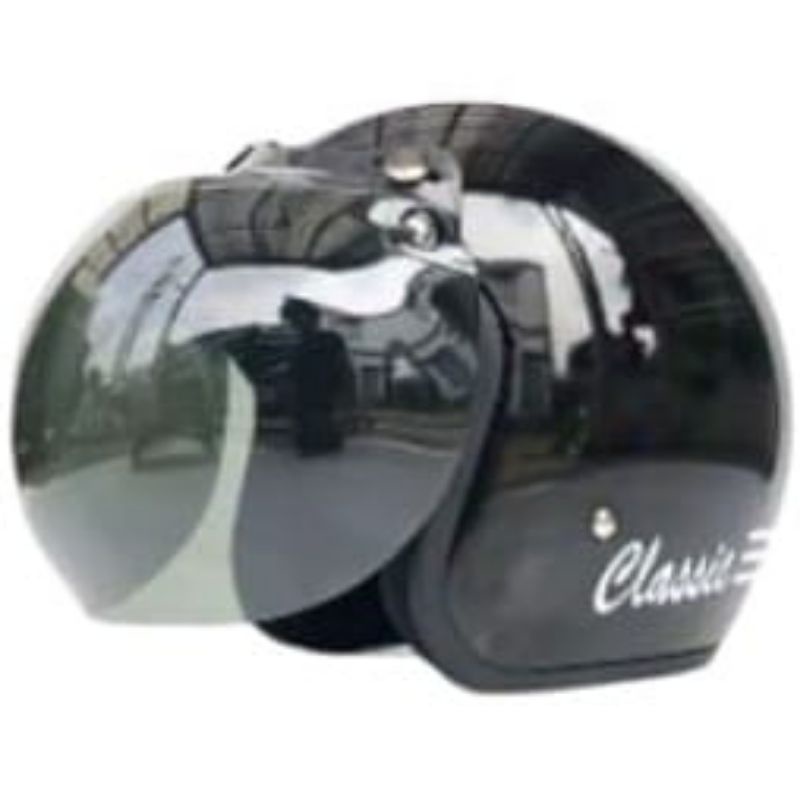Kaca Helm Bogo Cembung Retro Classic