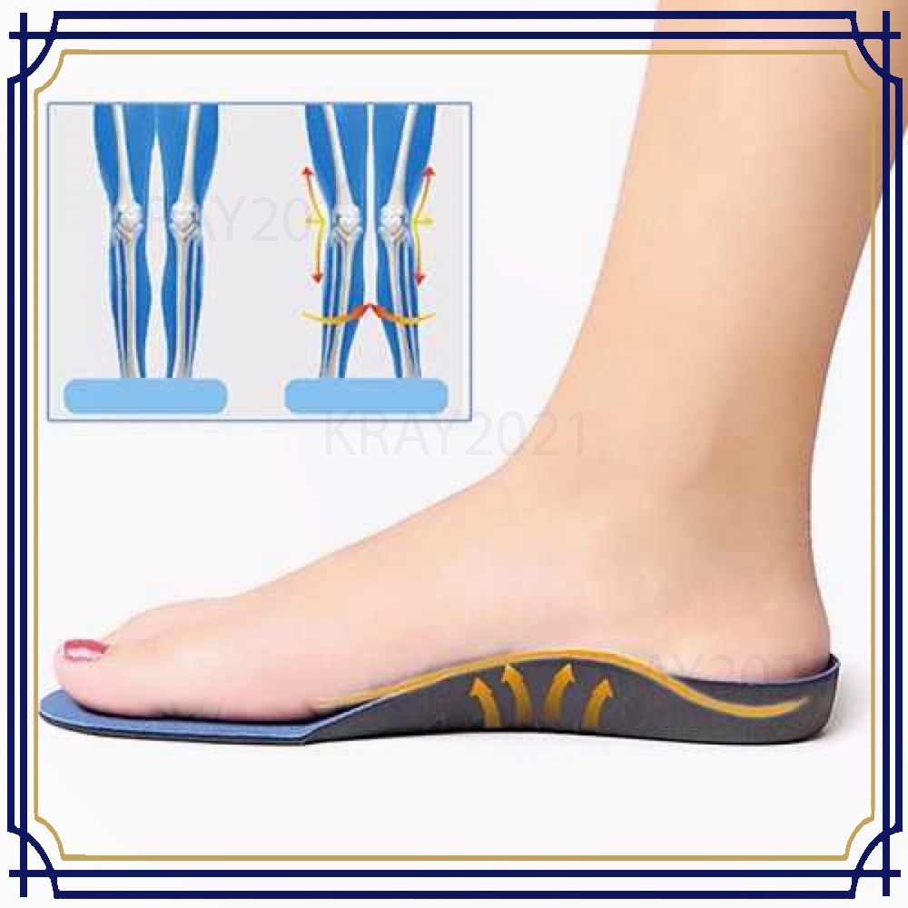 Alas Kaki Sepatu EVA Flatfoot Orthopedic Feet Cushion Insole HT245