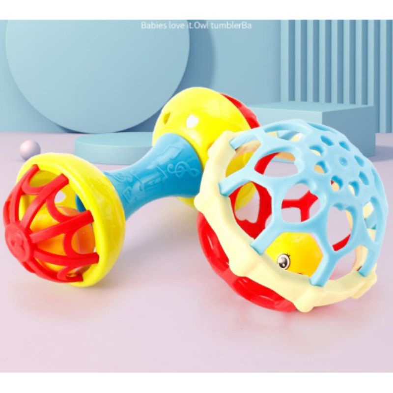 Rattle Stick Mainan kerincingan Bola bayi