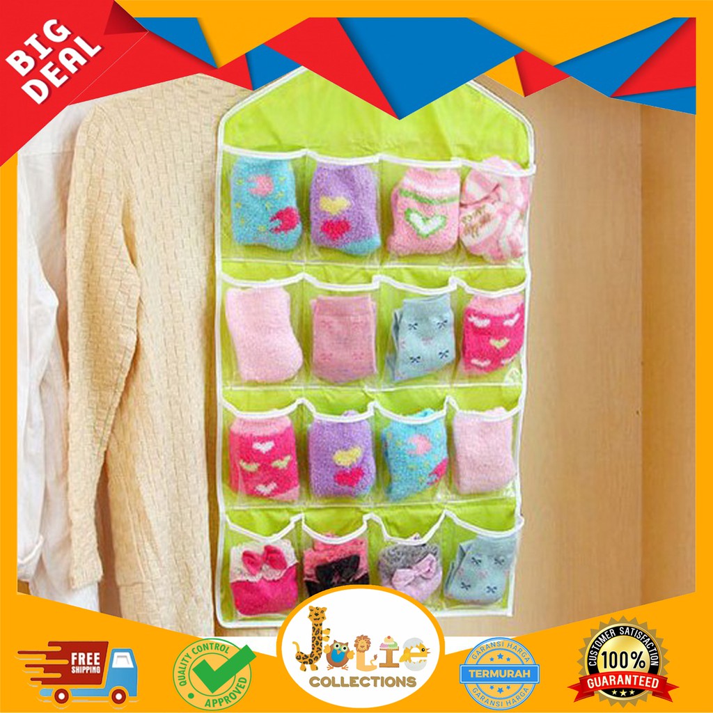  1KG 20PCS JOLIECOLLECTIONS STORAGE BAG GANTUNG  HANGER 