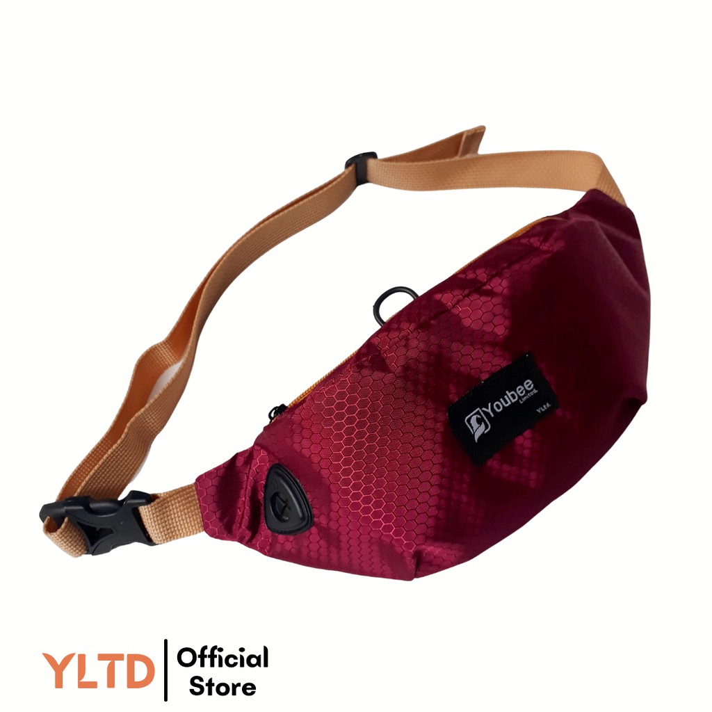 Rancis Jaya - Waistbag Mini YLTD Original | Tas Selempang Mini Bahan Motif Tawon Pria Wanita