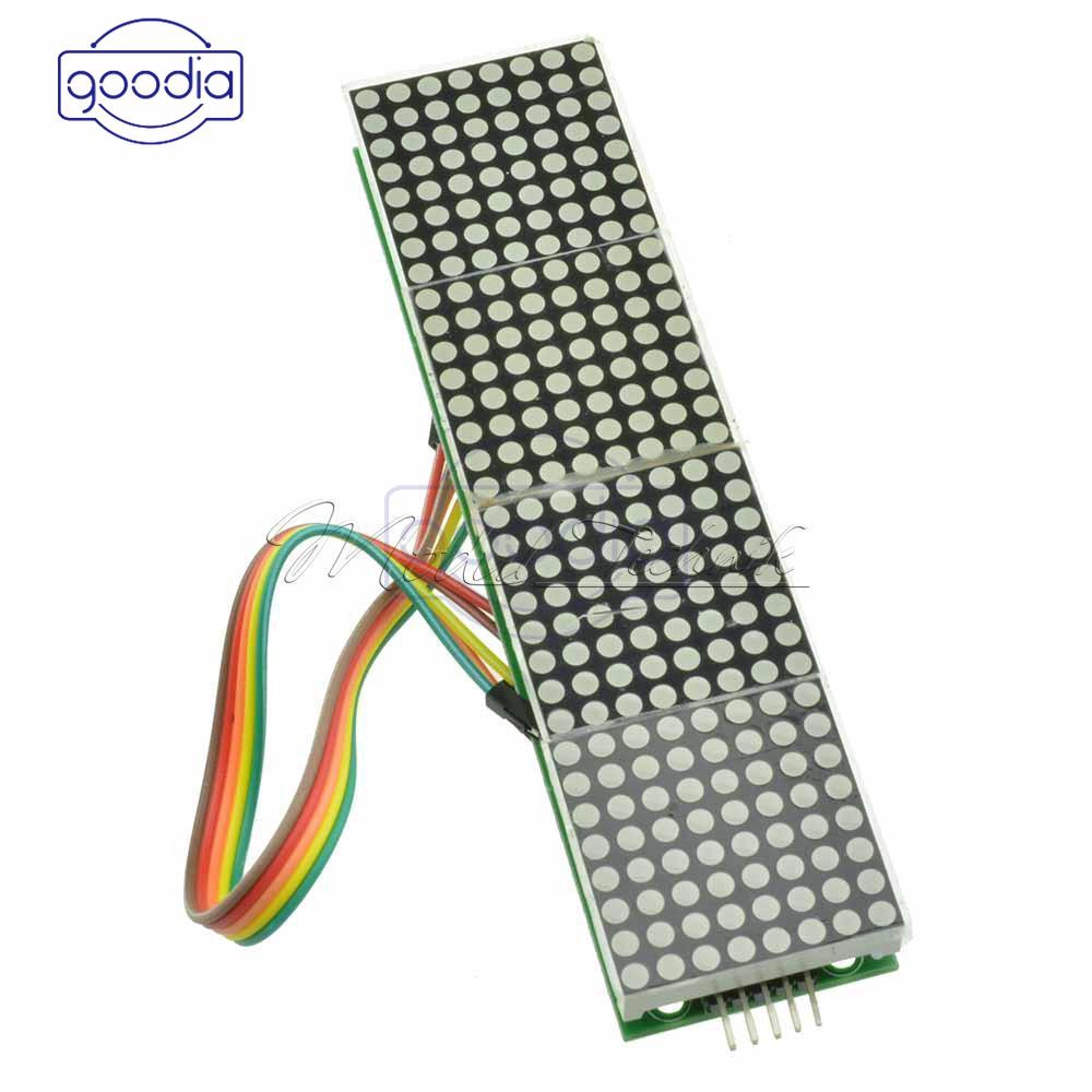 ✈【Fast/COD】✈ MAX7219 8x8 LED Punkt Matrix Modul Dot Matrix Module for Arduino Raspberry Pi