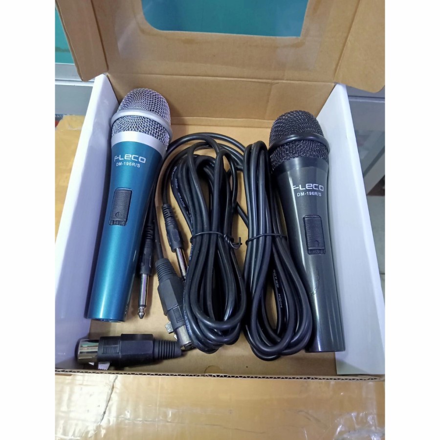 MIC FLECO DM 196R/S PROFESIONAL DYNAMIC MICROPHONE