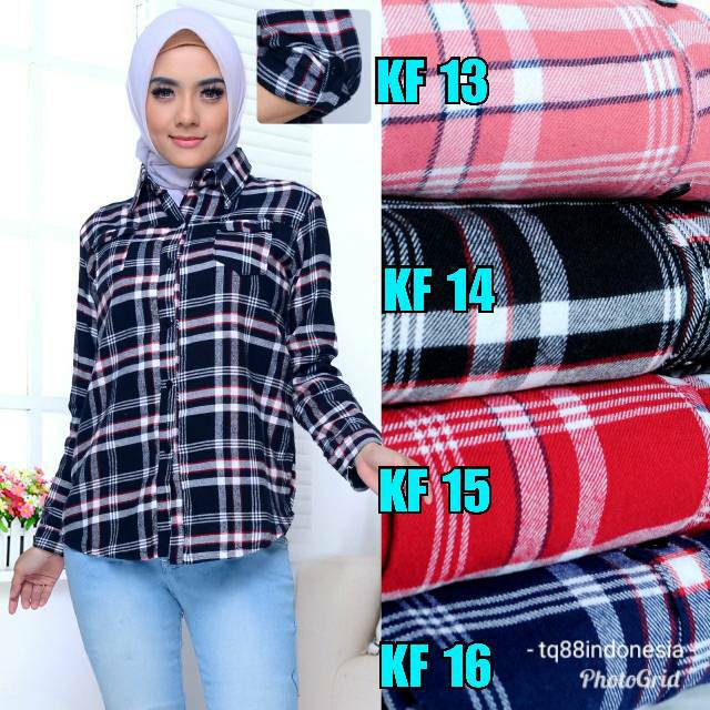 Kemeja flanel cewek/kemeja flanel /kemeja kotak cewek/hem/kemeja cewek/kemeja kotak/boyfriend shirt