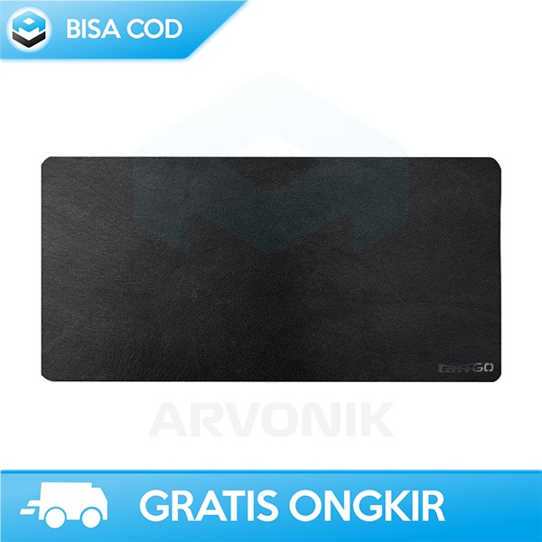 MOUSEPAD XL OFFICE KULIT SINTESIS OVERSIZE DESK MAT TAFFGO HITAM MERAH