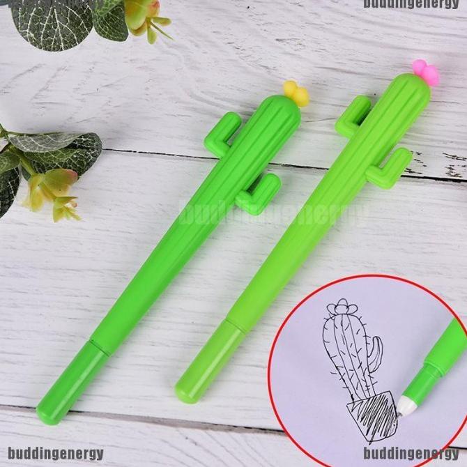 

Buddi Pen Tinta Gel Motif Bunga Kaktus untuk Alat Tulis Sekolah /