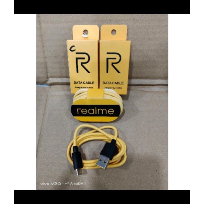 kabel data REALME TYPE C tipe C USB candle fast charging 1 meter