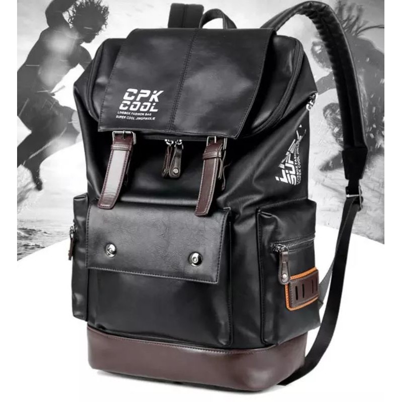 BACKPACK MURAH BEST SELLER!! RANSEL PRIA DIMANNE KULIT 52333 IMPORT N5T8 Trendi Kekinian Awet cpk