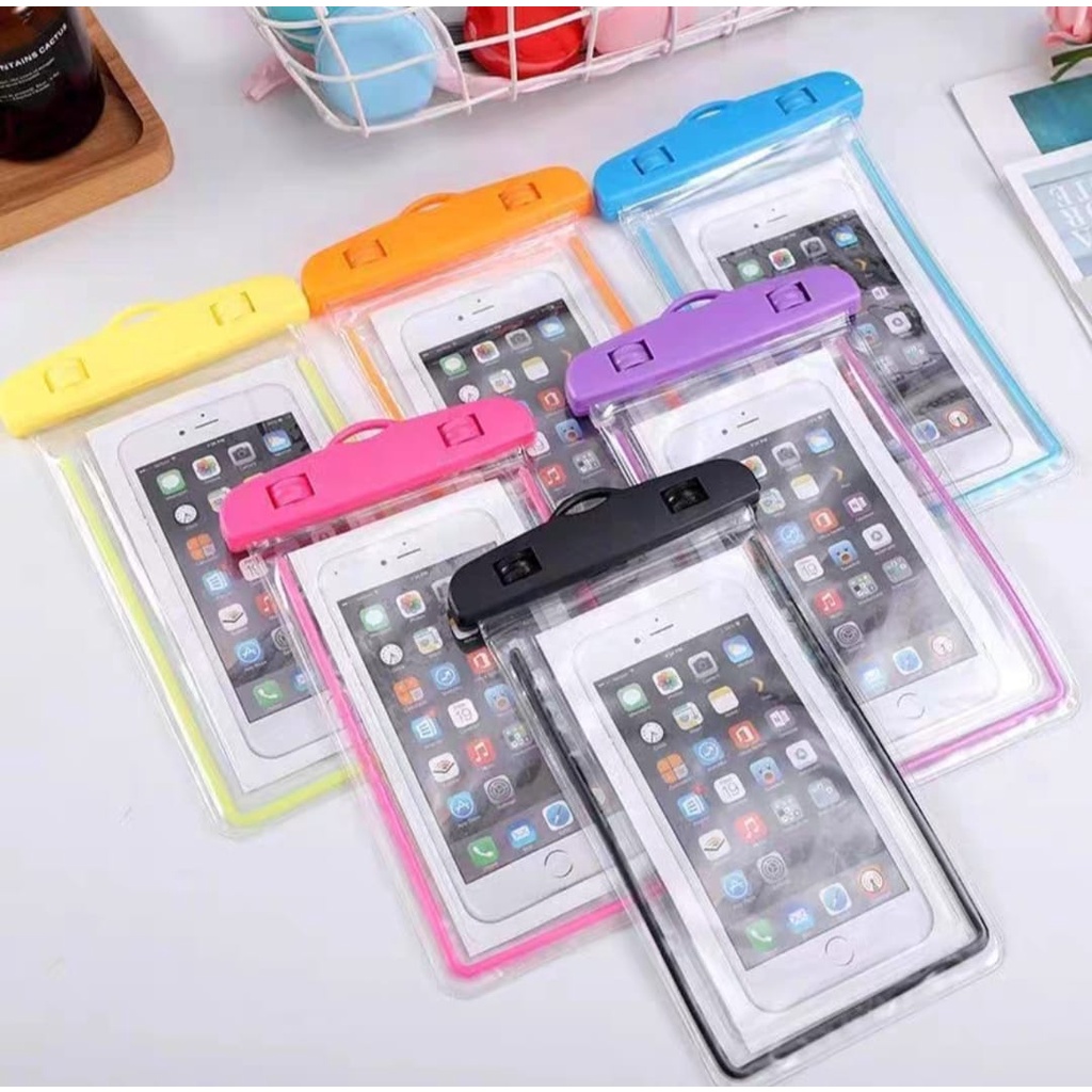 [TOYOU SHOP T30] WATERPROOF CASE HP| UNIVERSAL CASE | ANTI AIR | GLOW IN THE DARK