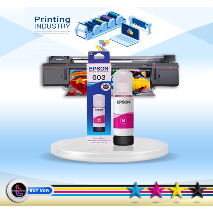 Tinta Epson 003 MAGENTA SERIES L3110 L3150 L3100 L1110 L3101 L5190