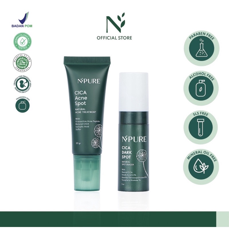 N'PURE - CICA ACNE SPOT & CICA DARK SPOT