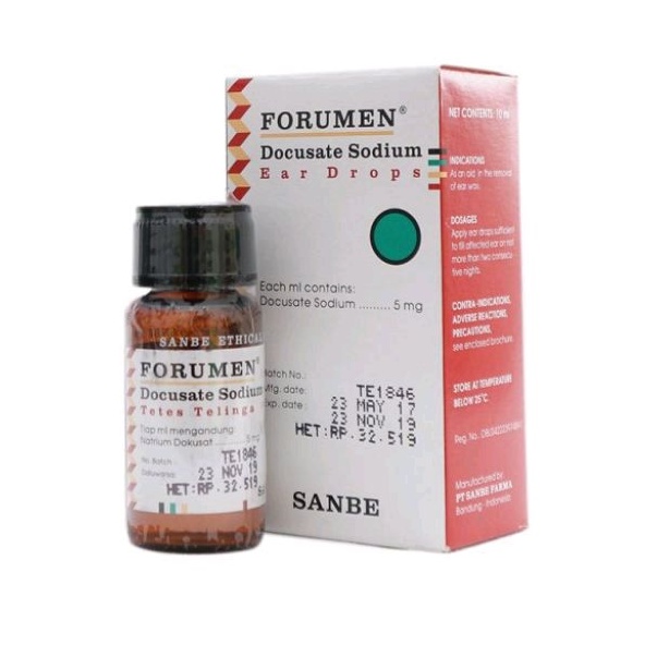 Forumen 10 ml Tetes Telinga - Melunakkan Kotoran Telinga