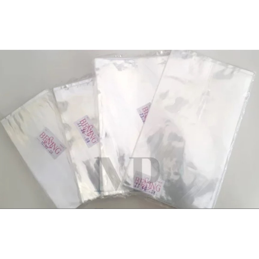 Plastik PP Tebal 08 bening bungkus kemasan snack