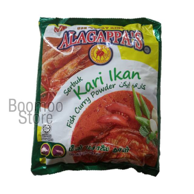 

480gr Bumbu Kari Ikan Alagappa's Fish Curry Powder - Bumbu Instan Kari Ikan Malaysia