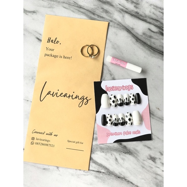 KUPAL KUKU PALSU FAKE NAILS MEDAN