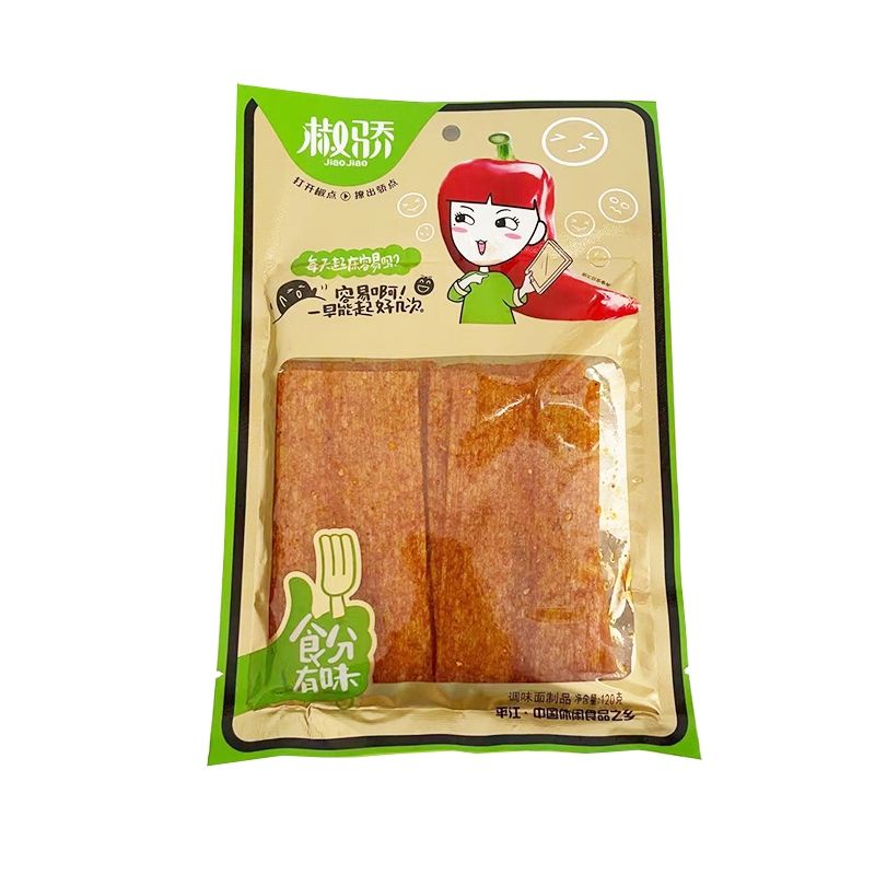 

Jiao Jiao 130 g Da Mian La tiao 大面辣条