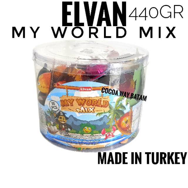 

Cokelat Elvan Turki Turkey / Elvan My World Mix / Elvan Ladybird / Elvan My Honey