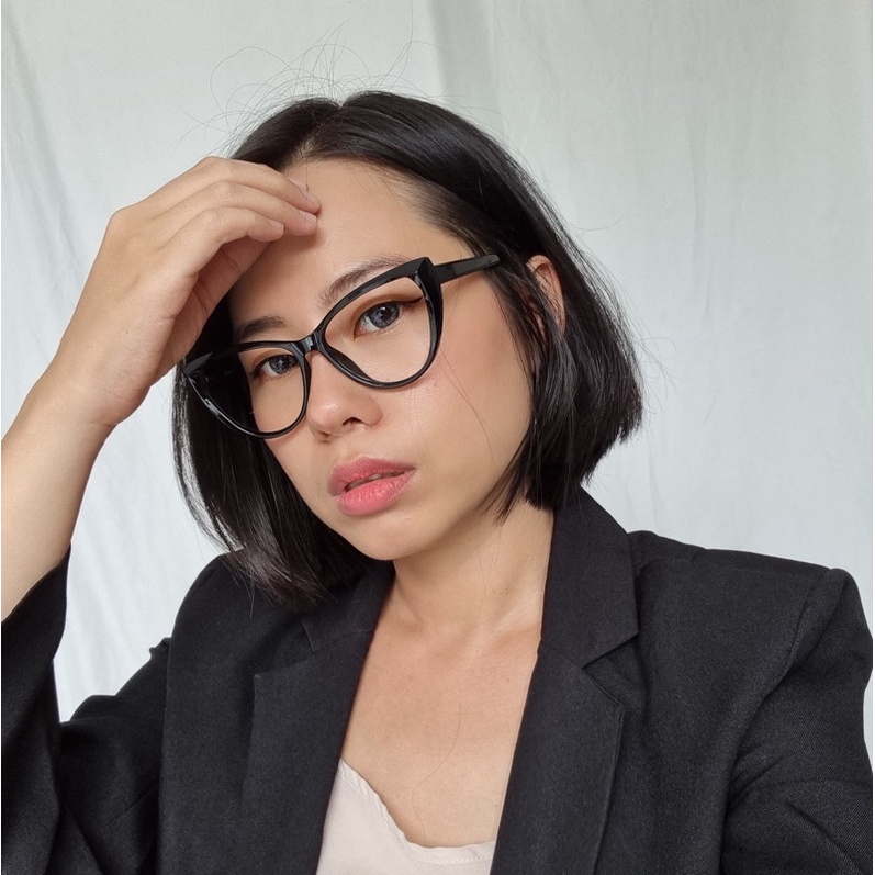 Flavia Eyewear - Kacamata Mercy (custom minus, photochromic, blueray, bluechromic dan photobrown)