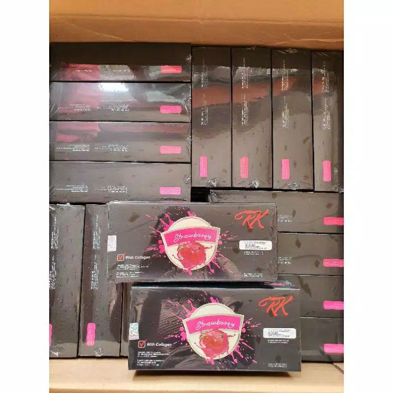 

RK VIT COLLAGEN STRAWBERY/KOSMETIK VIRAL/SUSU PEMUTIH KULIT