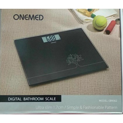 Timbangan Digital Onemed EB 9362Untuk Berat Badan . One Med Digital Body Scale