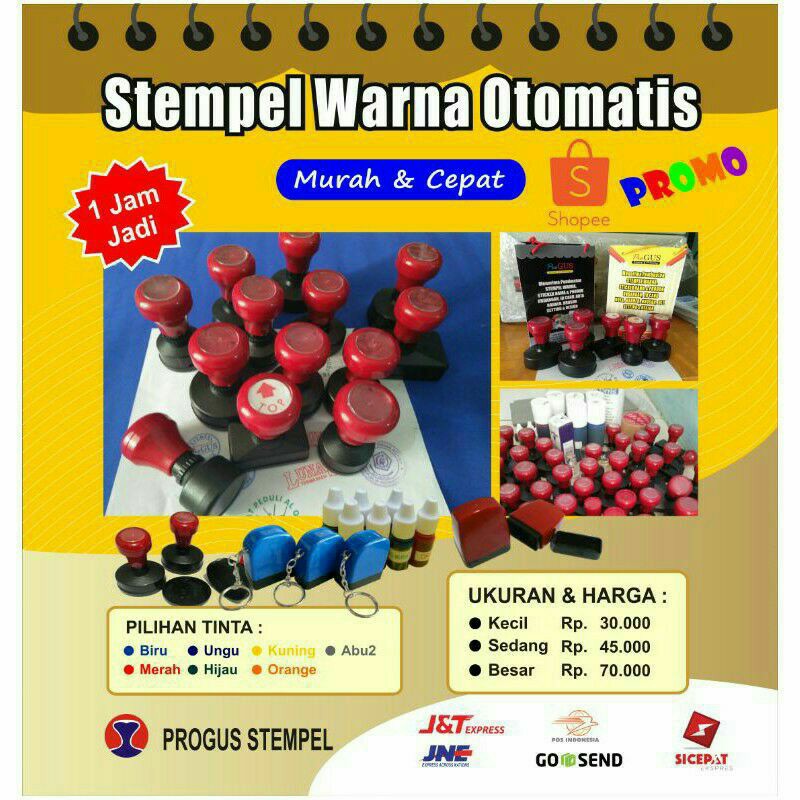 

Stempel Warna Flash Otomatis Murah dan Cepat