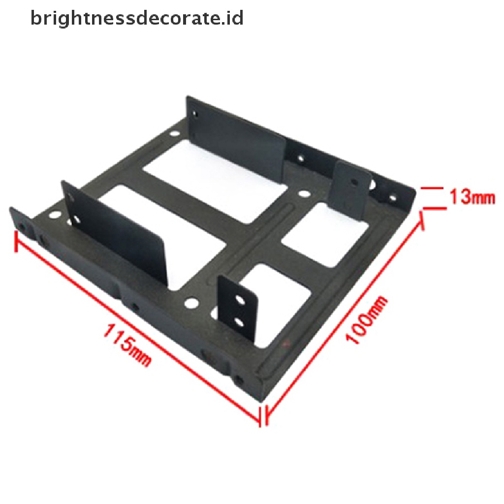 (Birth) Bracket Adapter Mounting Hardisk Ssd 2.5 Ke 3.5 Untuk Komputer Desktop