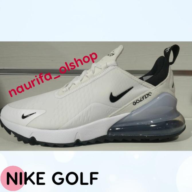 SEPATU GOLF PRIA NIKE AIR MAX 270 B WHITE ORIGINAL