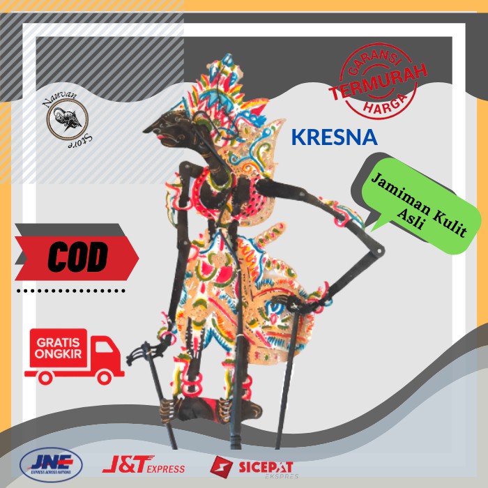 WAYANG KULIT KRESNA STANDAR DALANG KUALITAS BIASA WAYANG PAJANGAN
