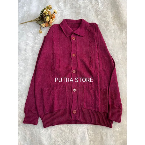 Outher Long Cardi polo Mayumi