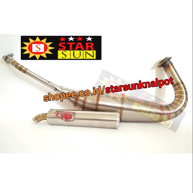 KNALPOT NINJA RR,R STAINLESS R9