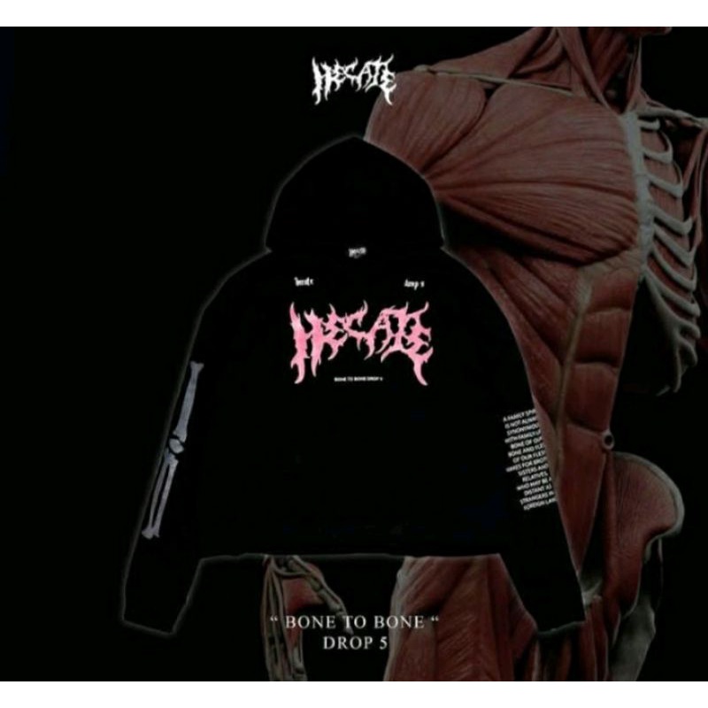 Hecate [Drop 5] - Bone Hoodie